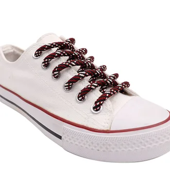 5 ММ Кръгла Пресечена 3 Цвята Микс Плетене на Връзките За Обувки, Открит Пешеходен Туризъм, Спортни Обувки, Детски Маратонки Ремък Дължина на Шнурове на Кошница