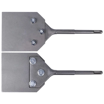 Промоция! Нож за премахване на люспи плочки с ширина 4 см и лепило - подходящи за перфораторов и перфораторов СДС-Plus