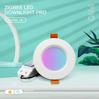 Gledopto Zigbee 3,0 Smart AC100-240V Димиране-Вградени Led Лампата на Тавана 12 W Pro За Кухня, Спални и Тоалетни Вътрешно Осветление