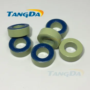 Индуктор T60 с Железни Силови Сердечниками Tangda T60-52 15.2*8.5*5.9 мм синьо-зелен феритни околовръстен ядро с покритие, Нискочестотен филтър A.