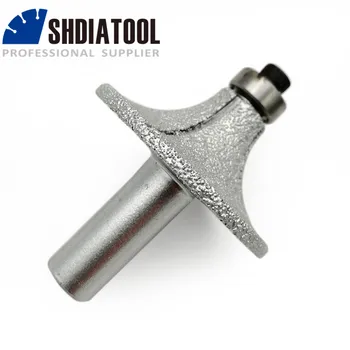 SHDIATOOL № 11 Радиус 18 мм Вакуумно запояване на диамантени ножове за камък 12,7 мм джолан за профил на ръба