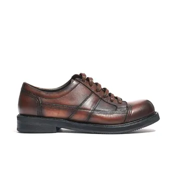 Owen Seak/Мъжки Модел Обувки; Луксозни Обувки От Волска Кожа, За Възрастни Мъже; Есенни Черни Обувки На Равна Подметка С Шнур