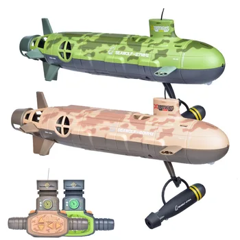 Електрическа Подводница с дистанционно управление, Детски Играчки, Имитирующая Модел на Кораб с Дистанционно управление, Конкурсната модел Самолет