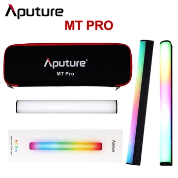 Aputure MT Pro Led RGB Клиенти Лампа B7C Лампа за Снимане AL-MC Мини-Видео Осветление за Видео в YouTube