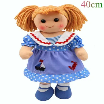 Smafes висококачествени меки кукли, играчки за момичета плюшени парцал кукла baby born с тъканната плънка детска кукла за рождения си ден подарък