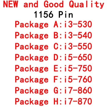 i3 530 540 550 i5 650 750 760 i7 860 870 процесор Ново и по-добро качество