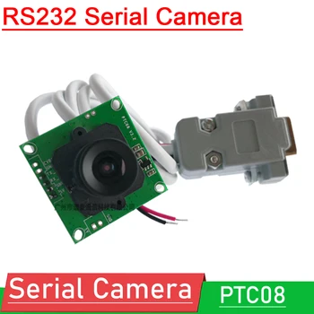PTC08 RS232 Модул Последователно камера RS232/TTL CMOS изглаждат време на монитора на камерата за Откриване на движение