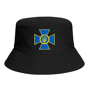 Украйна емблемата на Украинската Служба за сигурност, Панама, За Жени, Мъже, Студенти, Сгъваеми Рибарски шапки, Панама, Шапка