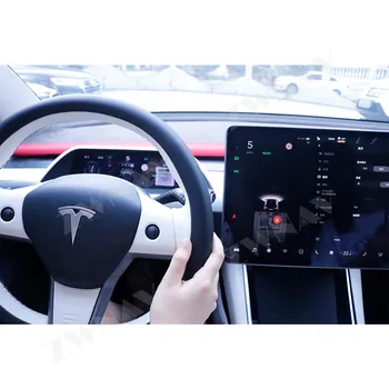 Ditigal Android Таблото на Колата, За Tesla, Модел 3 Модел Y Инструмент на LCD Екрана на Таблото Модифицирана И подобрена Навигация в Мултимедия