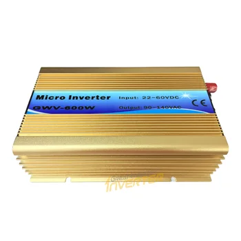 Слънчевата окото Вратовръзка Микро Инвертор 600 W DC22V-60V до AC90V-140V AC190V-260V 50 Hz/60 Hz Слънчевата PV Чиста Синусоидална Инвертор