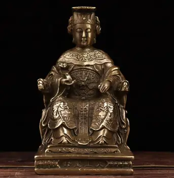 В древен Китай архаизирует латунную занаятите, статуята на Мазу
