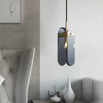 модерна led полилей таванна e27 окачен лампа коледна украса за дома, декоративни елементи за дома полилеи вентилатори