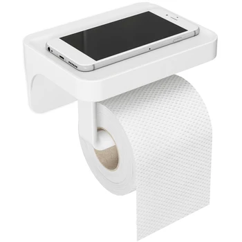 Неперфорированный стелажи за кърпи от тоалетна хартия модерен обикновен багажник за тоалетна хартия, рафтове за тоалетна хартия стенен монтаж
